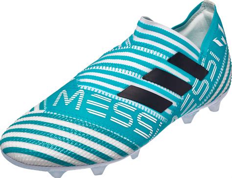 adidas NEMEZIZ 17.1 FG J Kids Rot Schwarz 